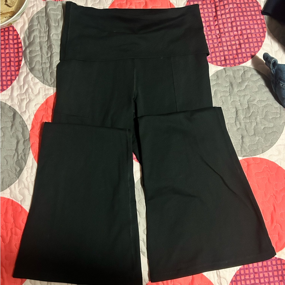 Aerie Fold-over Wide Leg Legging Pant